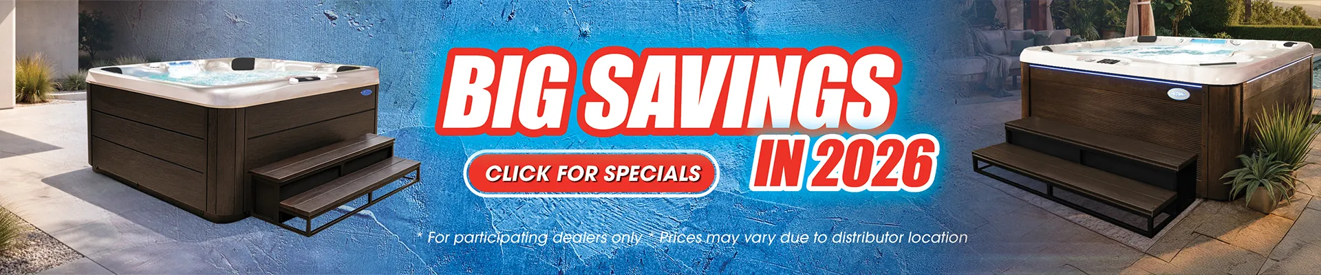 Calspas hot tub being used in a family setting - Weston