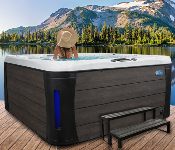 Calspas hot tub being used in a family setting - hot tubs spas for sale Weston